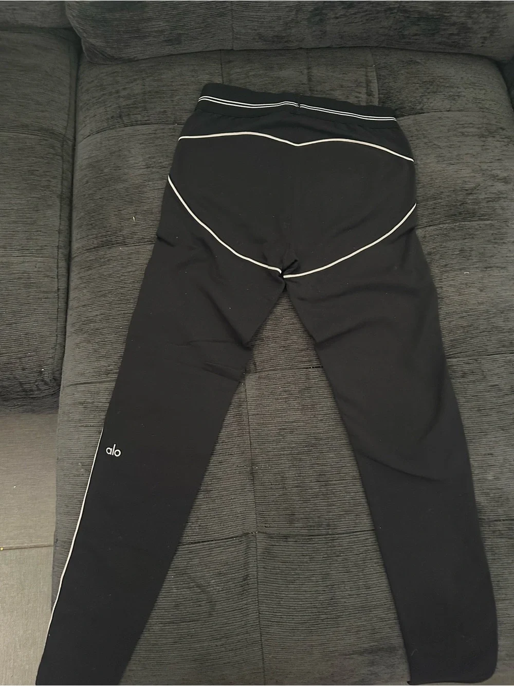 ALO Airbrush High-Waist Heart Throb Legging size Large